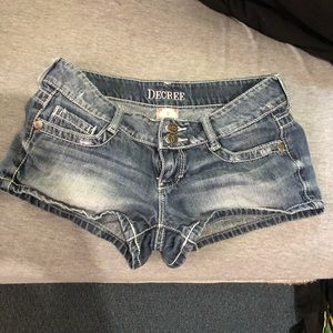 Size 3 jean shorts